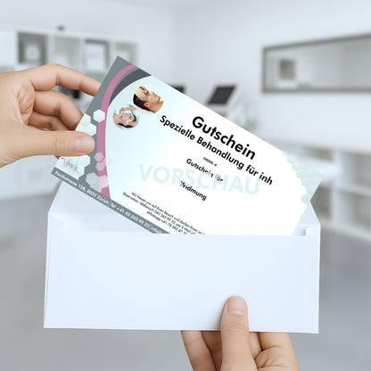 Gutschein Spezielle Behandlung für inh
