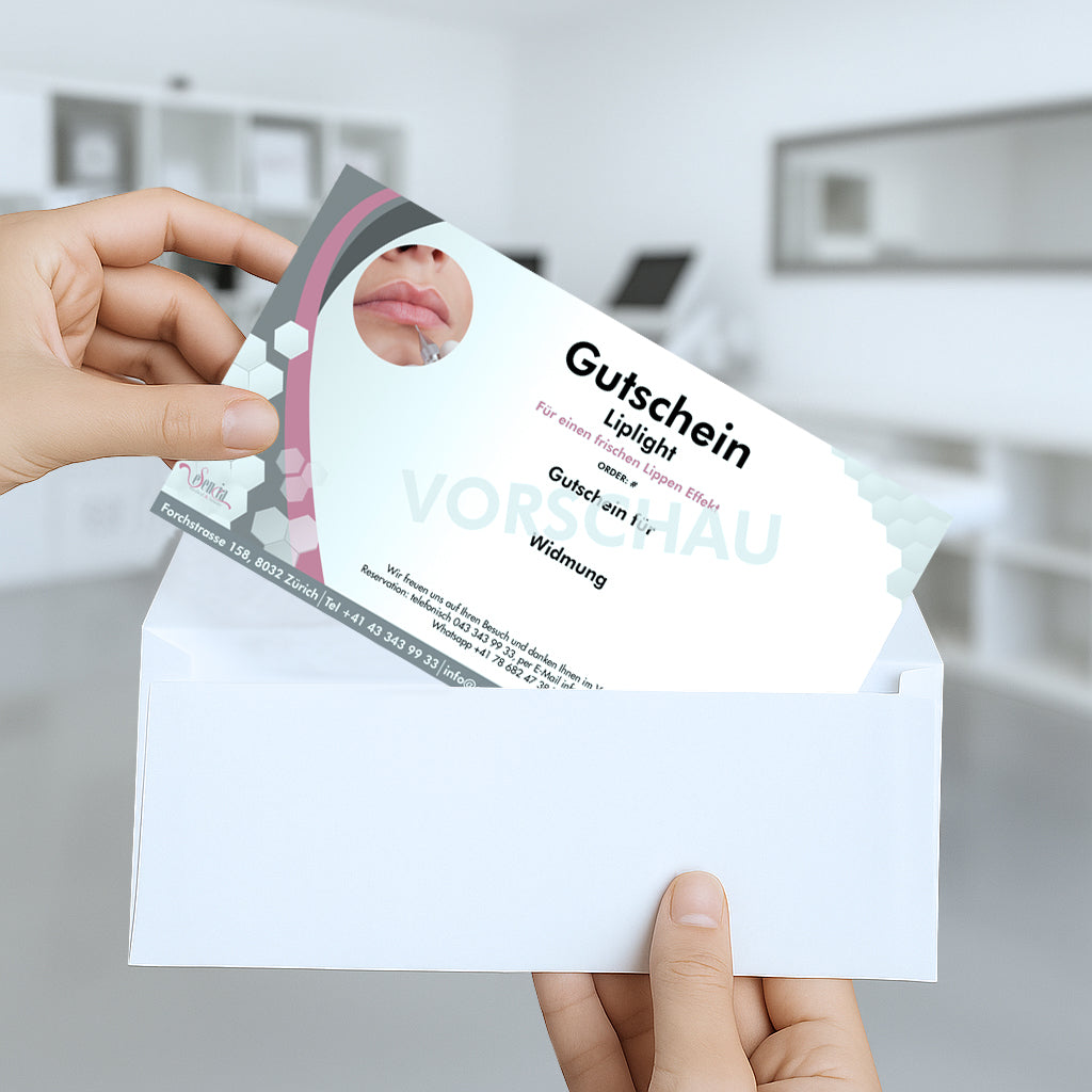Gutschein Liplight