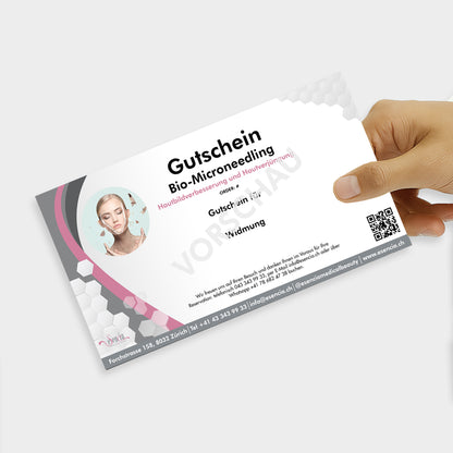 Gutschein Bio-Microneedling