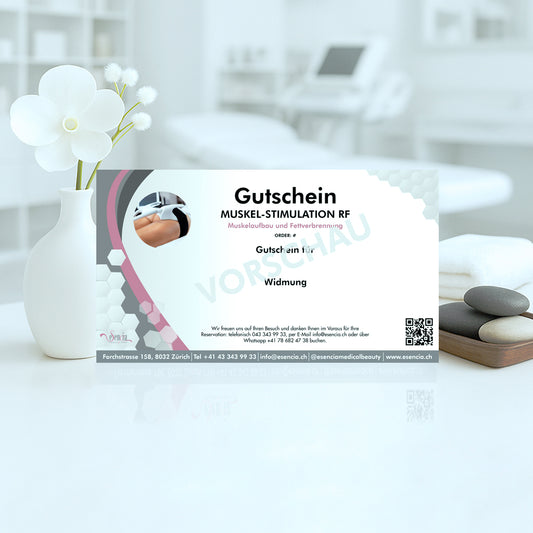 Gutschein MUSKEL-STIMULATION RF