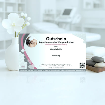 Gutschein Augenbrauen