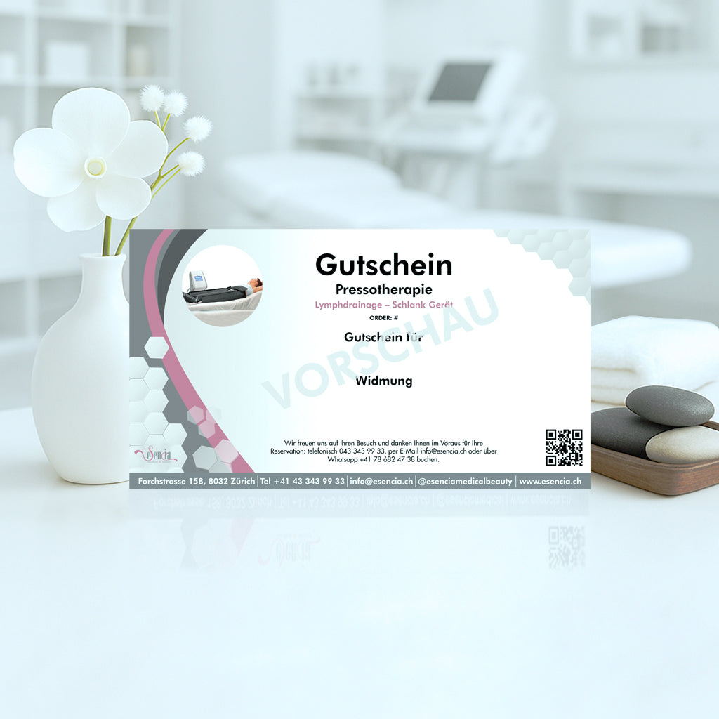 Gutschein Pressotherapie