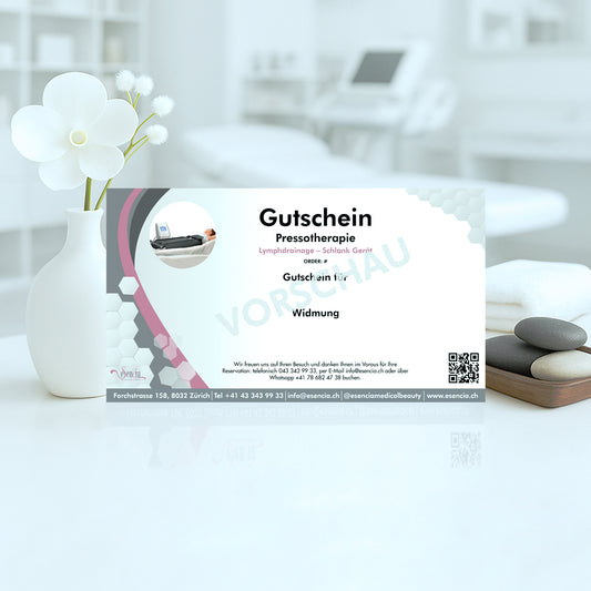 Gutschein Pressotherapie