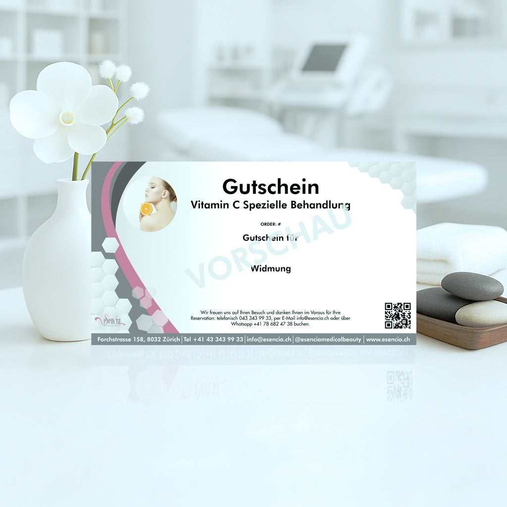 Gutschein Vitamin C spezielle Behandlung