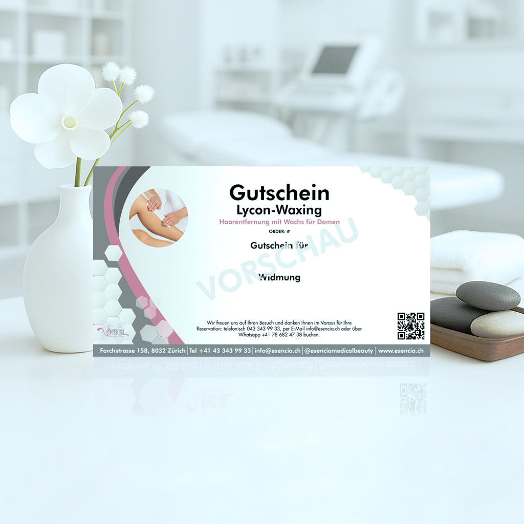 Gutschein Lycon-Waxing für Damen
