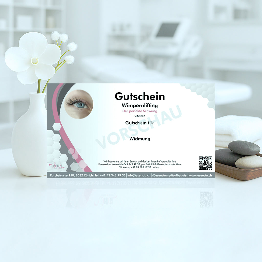 Gutschein Wimpernlifting