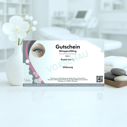 Gutschein Wimpernlifting